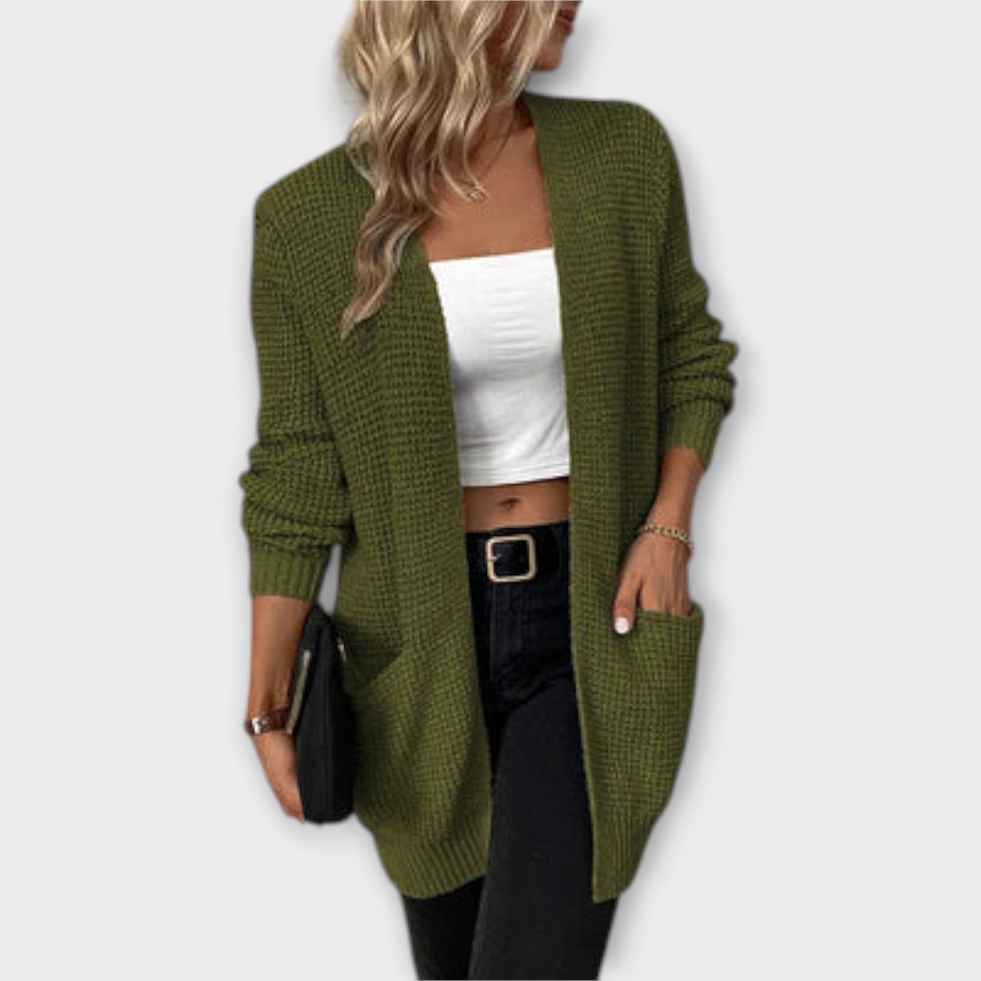 Samantha | Bequemer Strick-Cardigan