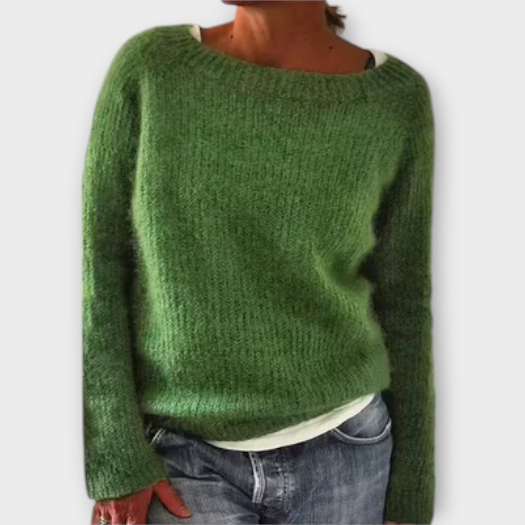 Maya | Übergroßer Strickpullover