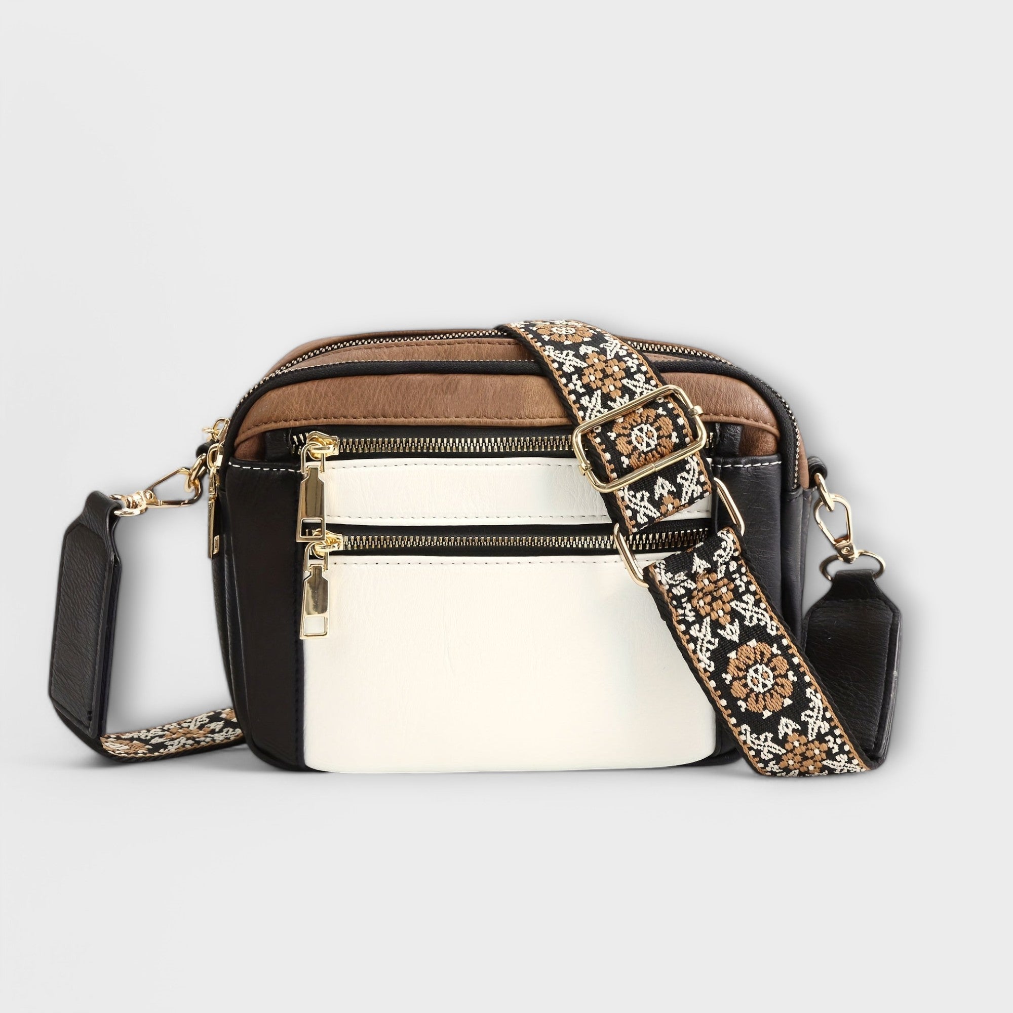 Lora. - Crossbody Tasche aus veganem Leder