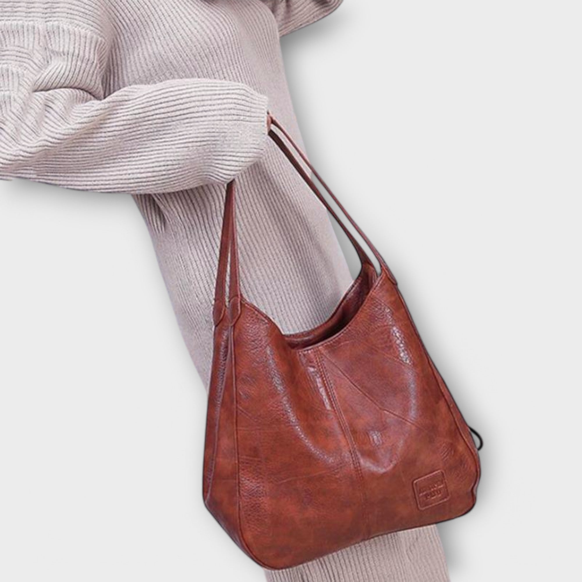 Lora. - Vintage-Ledertasche