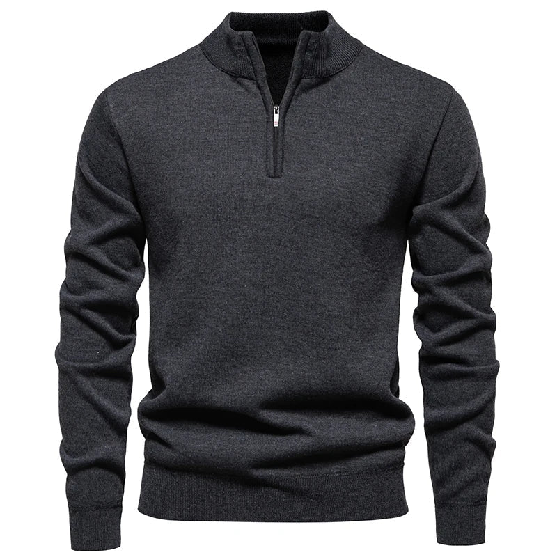 Brompton™ – Verfeinertes Quarter-Zip Strick