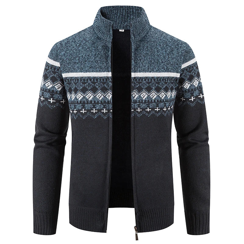 Howard™ – Nordic Knit Zip Cardigan