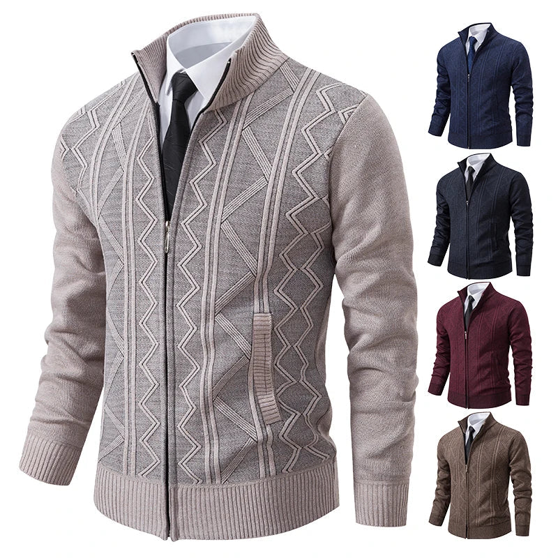 Dawson™ – Strukturierter Zip-Cardigan