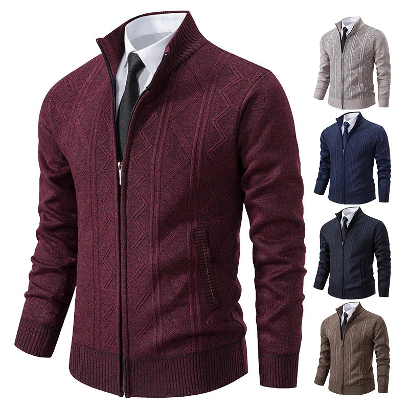 Dawson™ – Strukturierter Zip-Cardigan