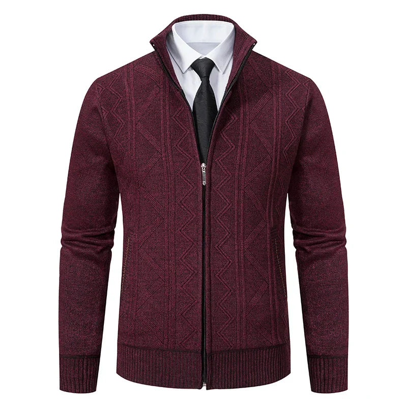 Dawson™ – Strukturierter Zip-Cardigan
