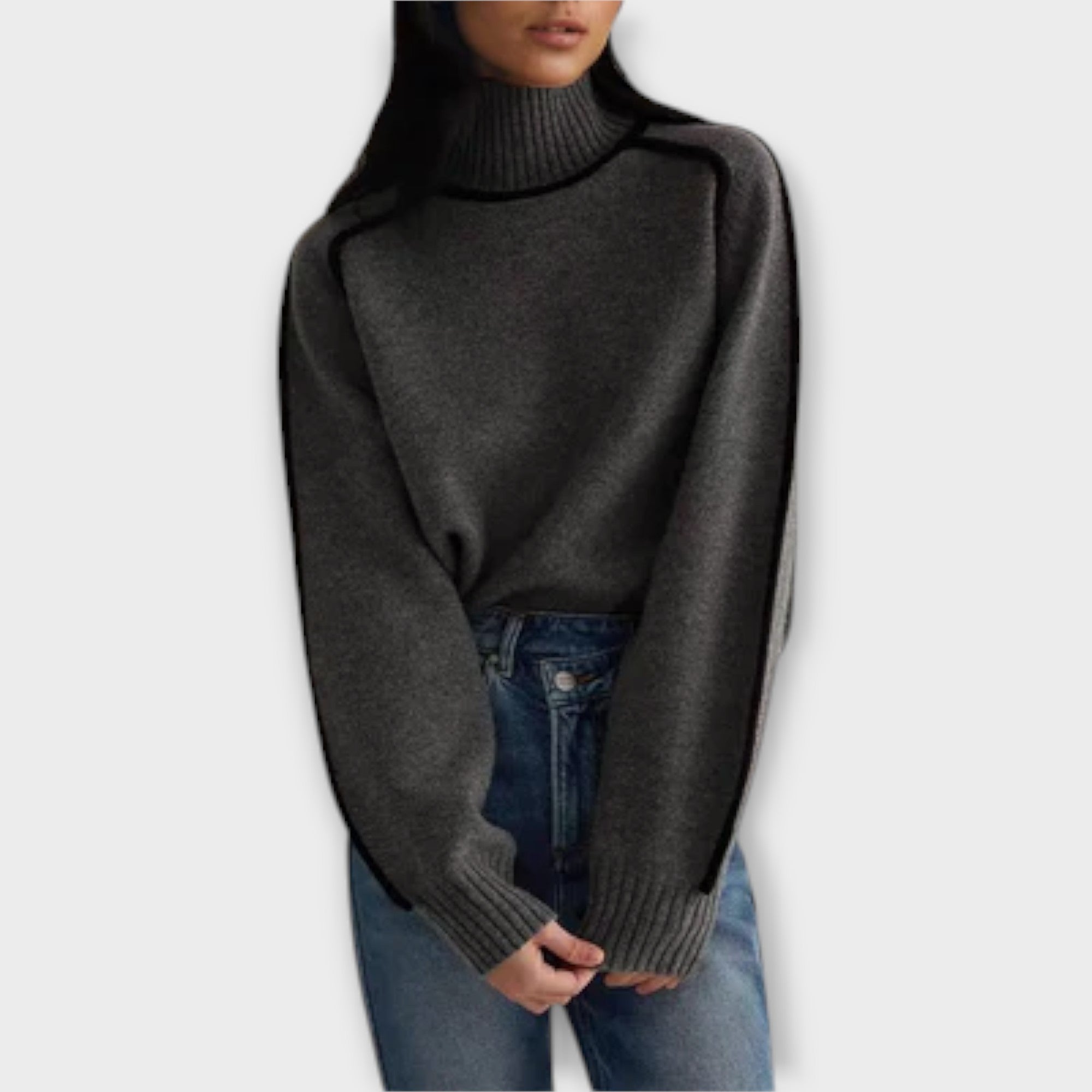Emilie - Weicher & eleganter Rollkragenpullover