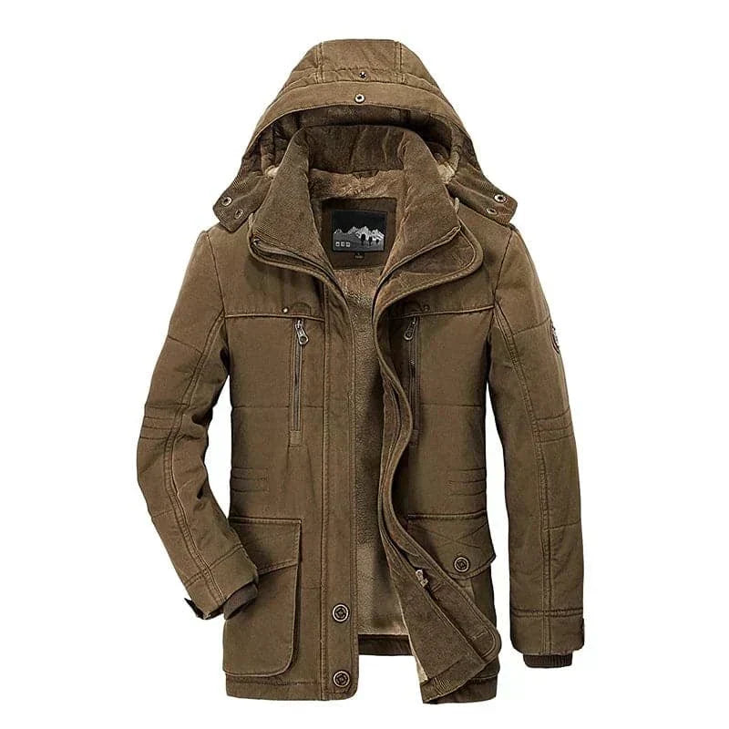 Maximilian - Fleece-Futter Winterjacke Letzter Tag 80% Rabatt!
