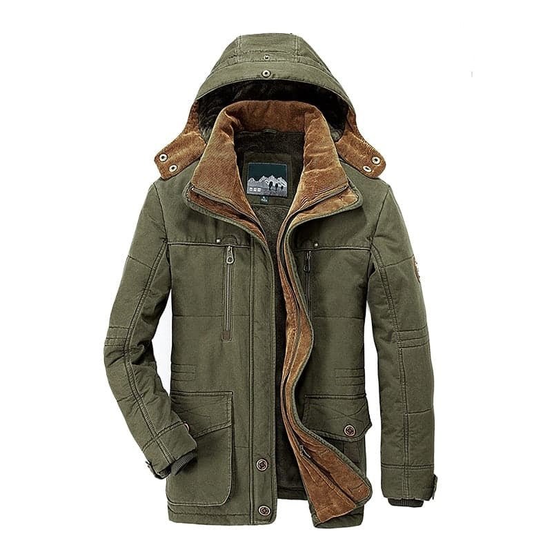 Maximilian - Fleece-Futter Winterjacke Letzter Tag 80% Rabatt!