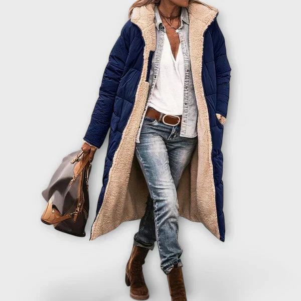 Kora - Kuscheliger Fell-Futter Mantel