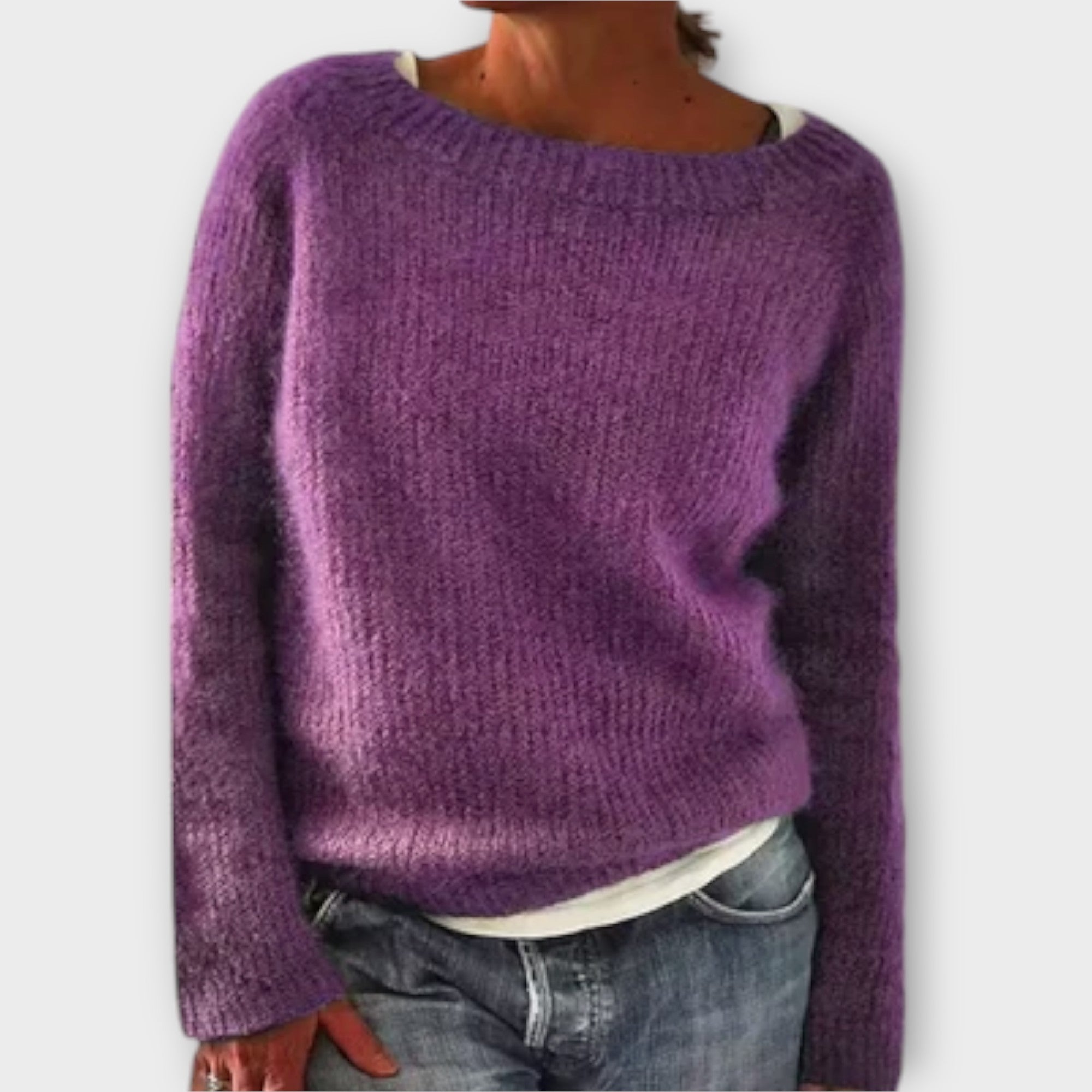 Maya | Übergroßer Strickpullover