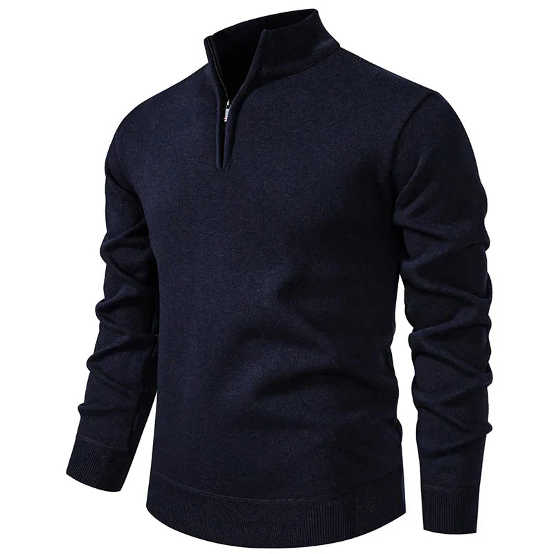 Brompton™ – Verfeinertes Quarter-Zip Strick