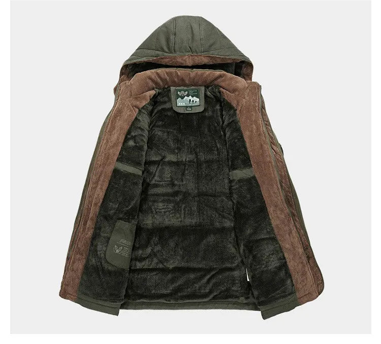 Maximilian - Fleece-Futter Winterjacke Letzter Tag 80% Rabatt!