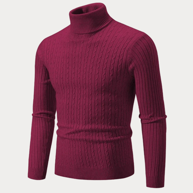 Twisted-Muster-Pullover für Herren