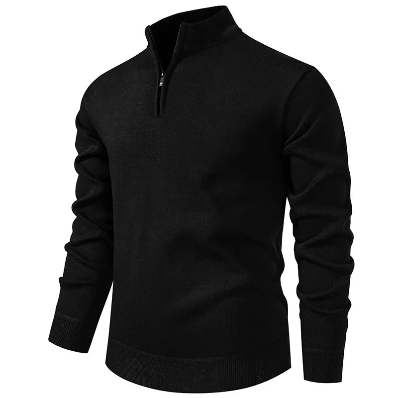 Brompton™ – Verfeinertes Quarter-Zip Strick