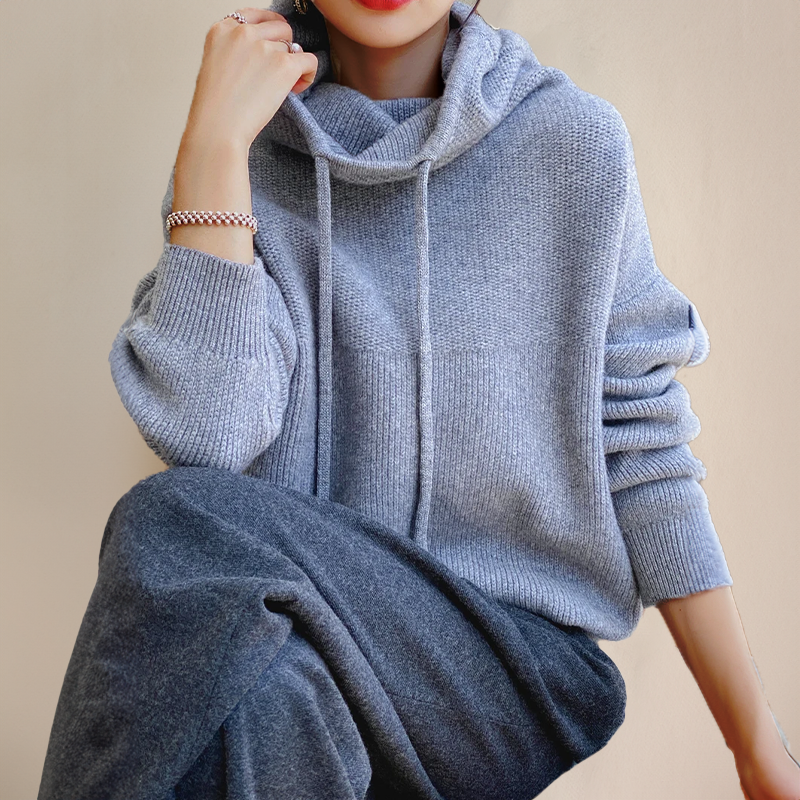 Clara | Eleganter Merino-Hoodie